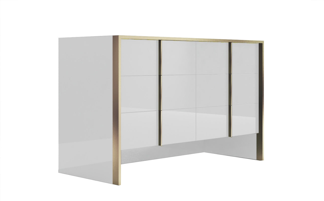 J and M Furniture Dresser Fiocco Mirror