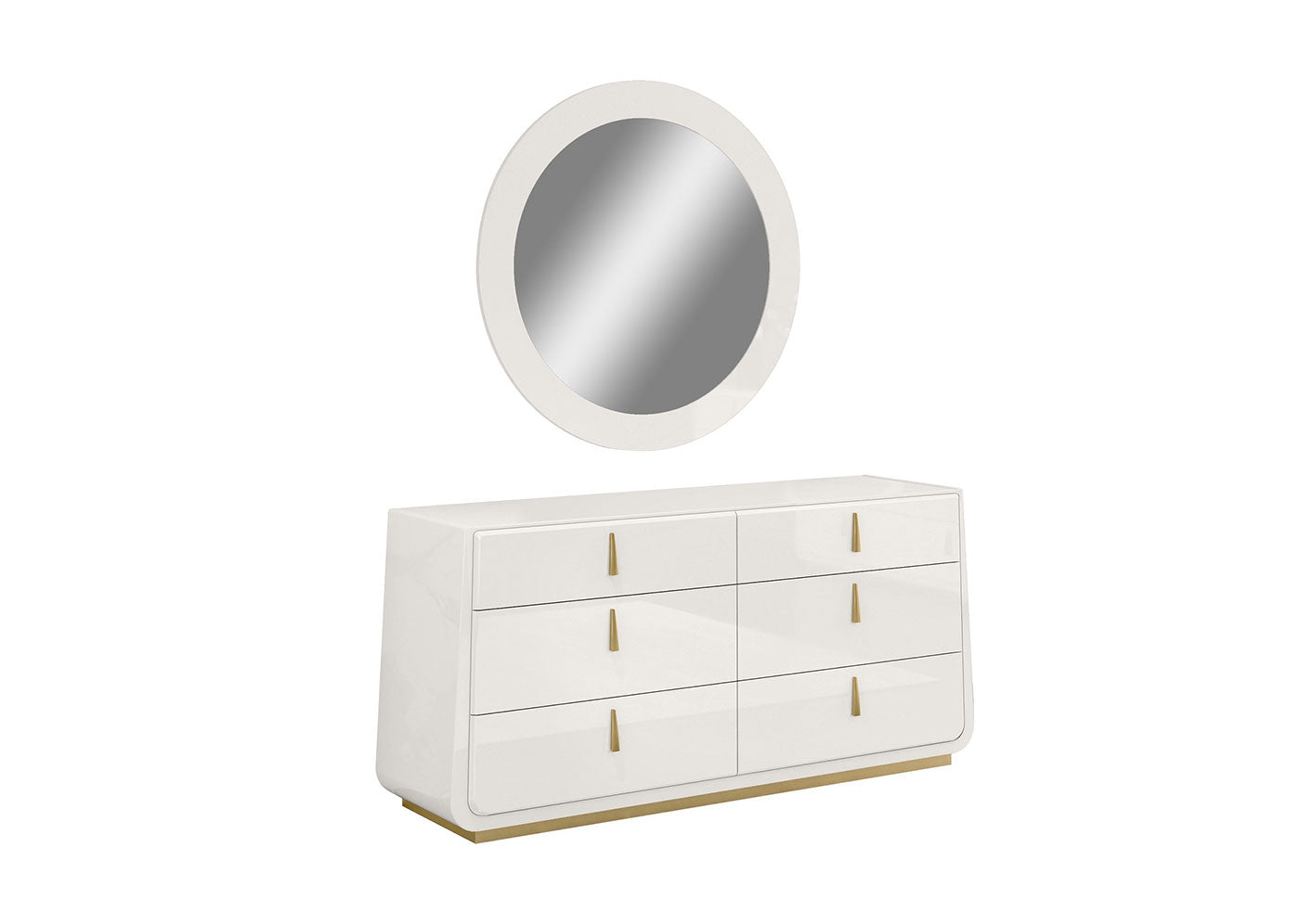 J and M Furniture Dresser Luna Oro Dresser