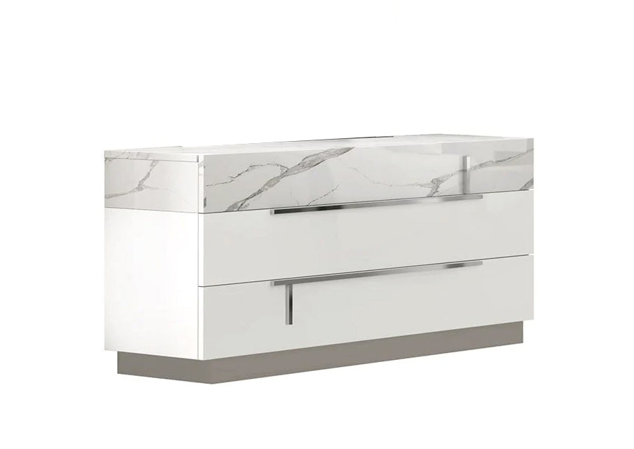 J and M Furniture Dresser Sunset Mirror