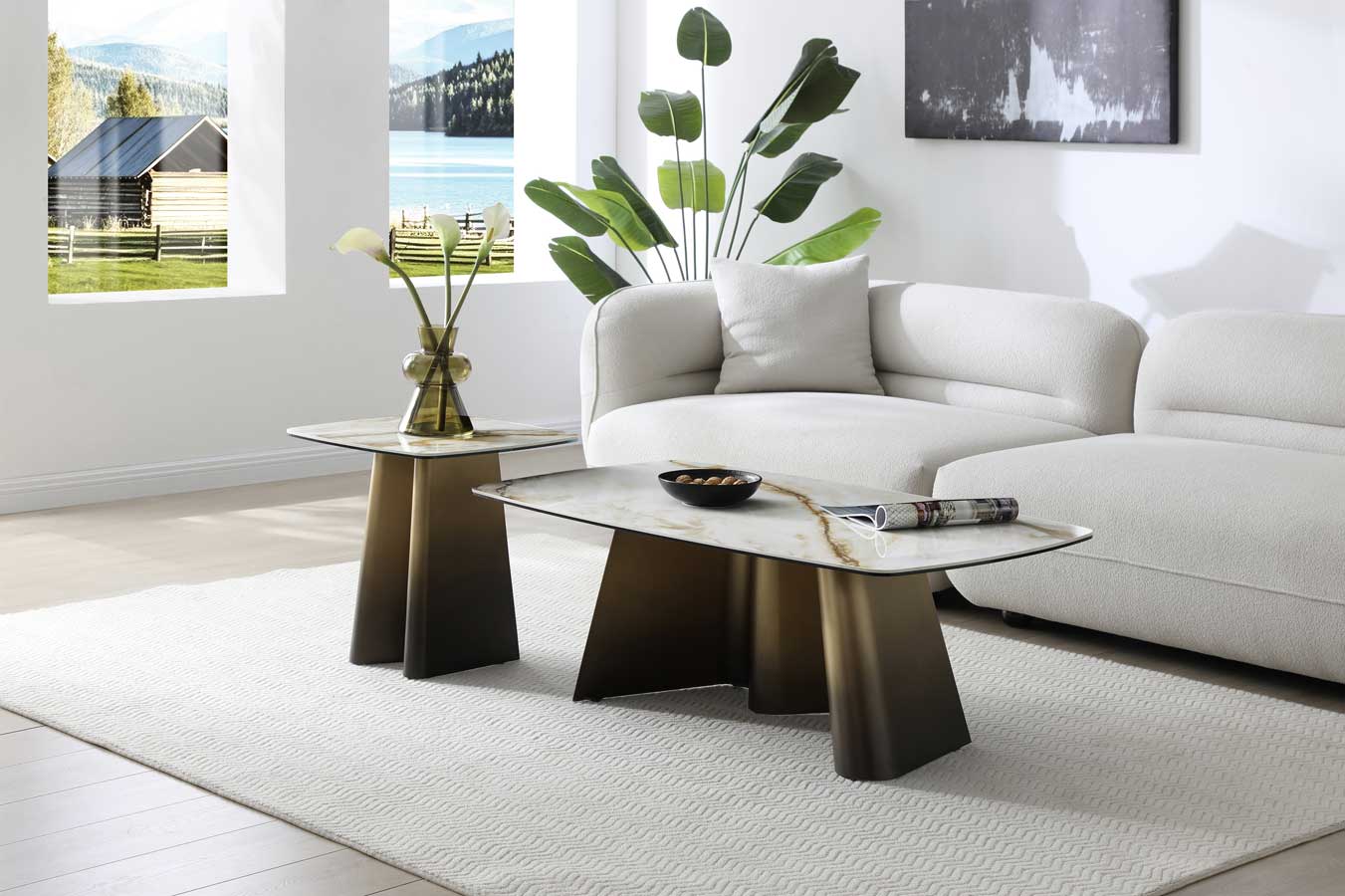 J and M Furniture End Table Bastione End Table | J&M Furniture
