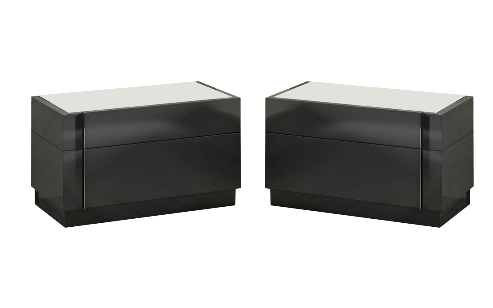 J and M Furniture Nightstands Add Left & Right Nightstand Braga Nightstand