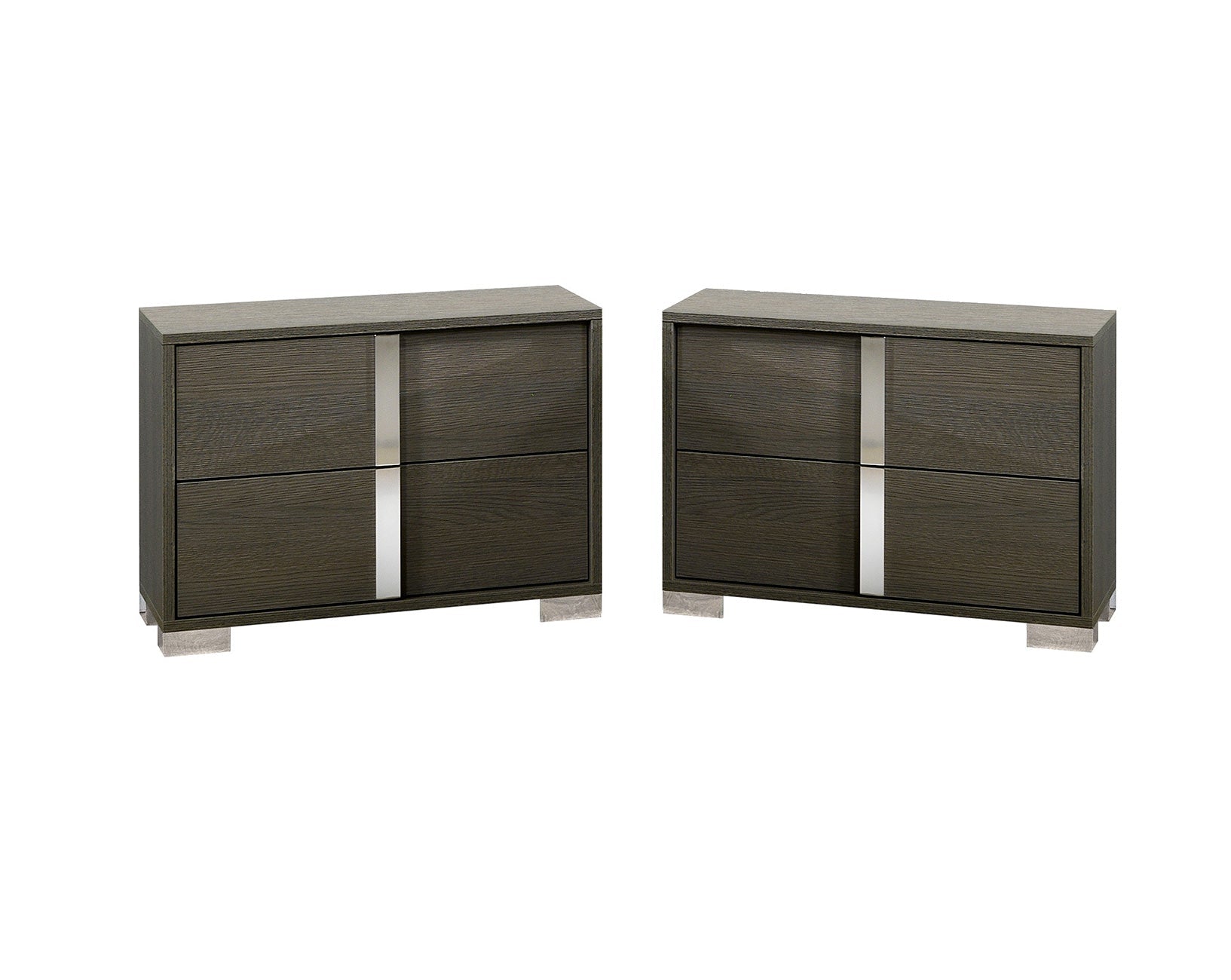 J and M Furniture Nightstands Alice Matte Nightstand
