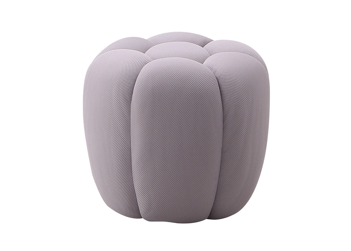 J and M Furniture Ottoman 1 Ottoman Fantasy Fabric Ottoman in Grey