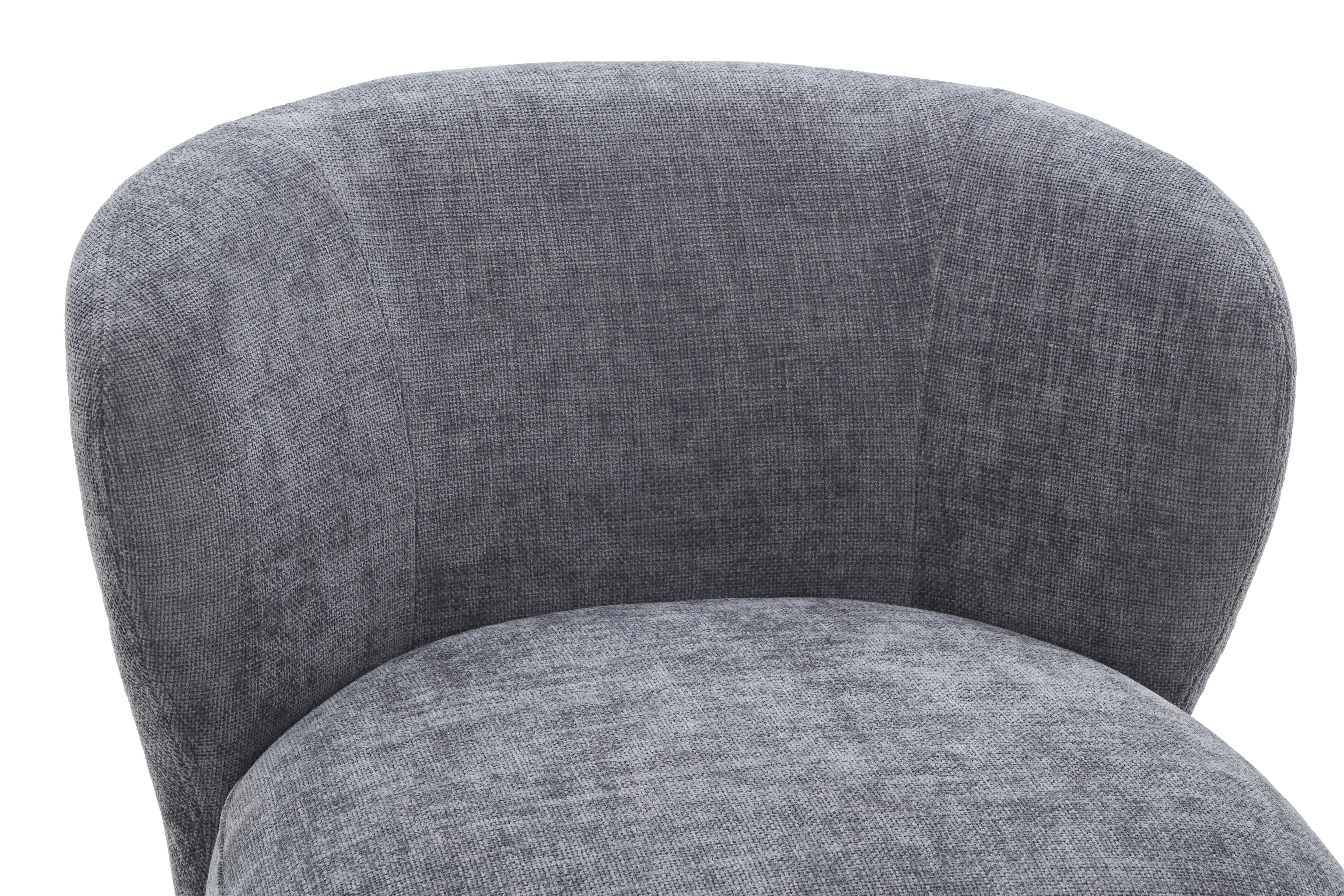 JnmFurniture.com Lounge Chair Zola Swivel Chair in Charcoal