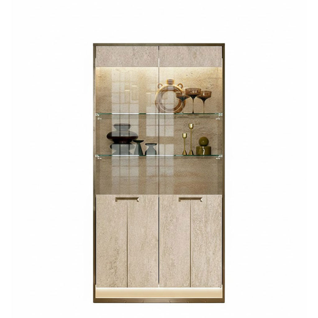 Jo 2 Door Curio - Canal Furniture