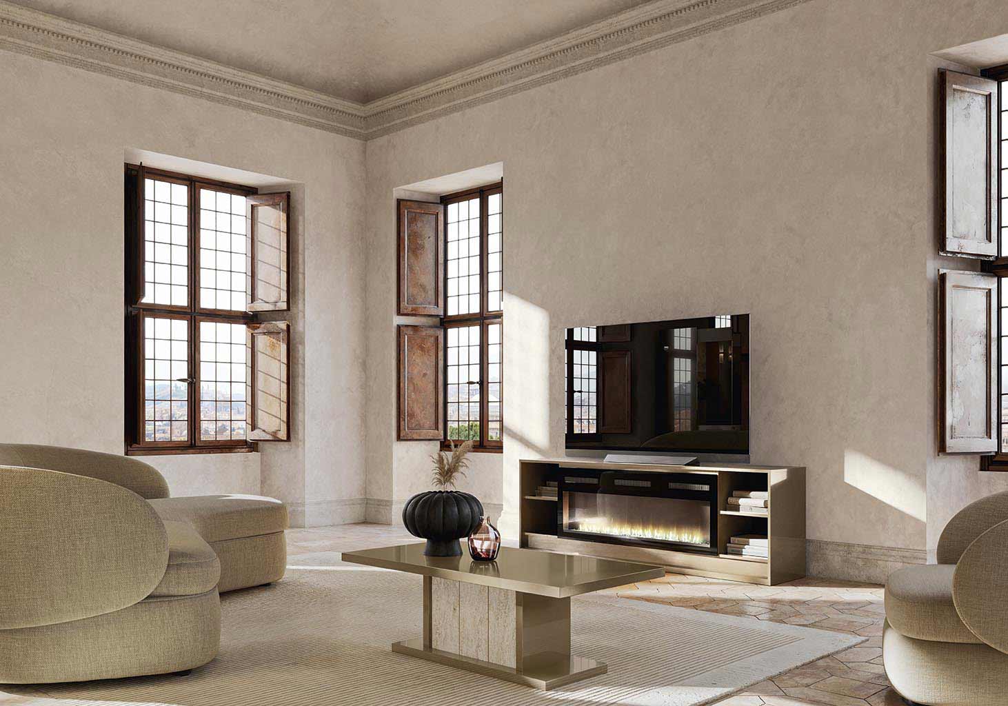 Jo Rectangular Coffee Table | Alf Italia