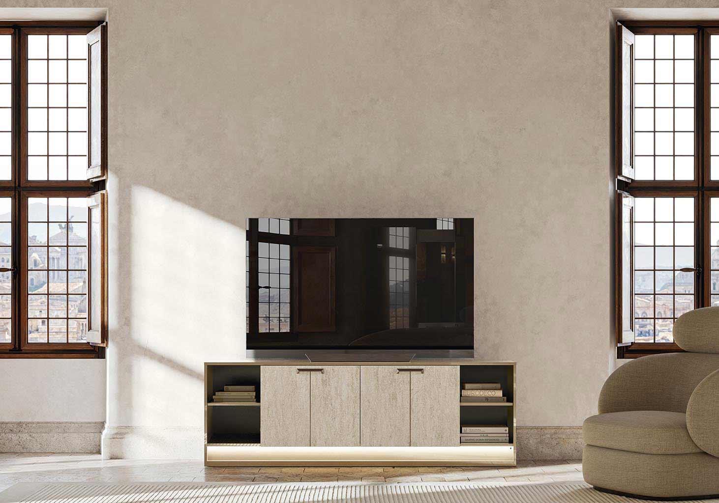 Jo TV Stand w/ Doors | Alf Italia
