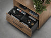 Kava Nightstand in Natural Walnut 28" - 9682