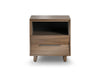 Kava Nightstand in Natural Walnut 20" - 9681