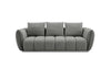Lennox Fabric Loveseat in Dark Grey | J&M Furniture