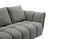 Lennox Fabric Loveseat in Dark Grey | J&M Furniture