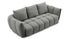 Lennox Fabric Loveseat in Dark Grey | J&M Furniture