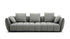 Lennox Fabric Sofa in Dark Grey | J&M Furniture