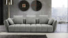 Lennox Fabric Sofa in Dark Grey | J&M Furniture