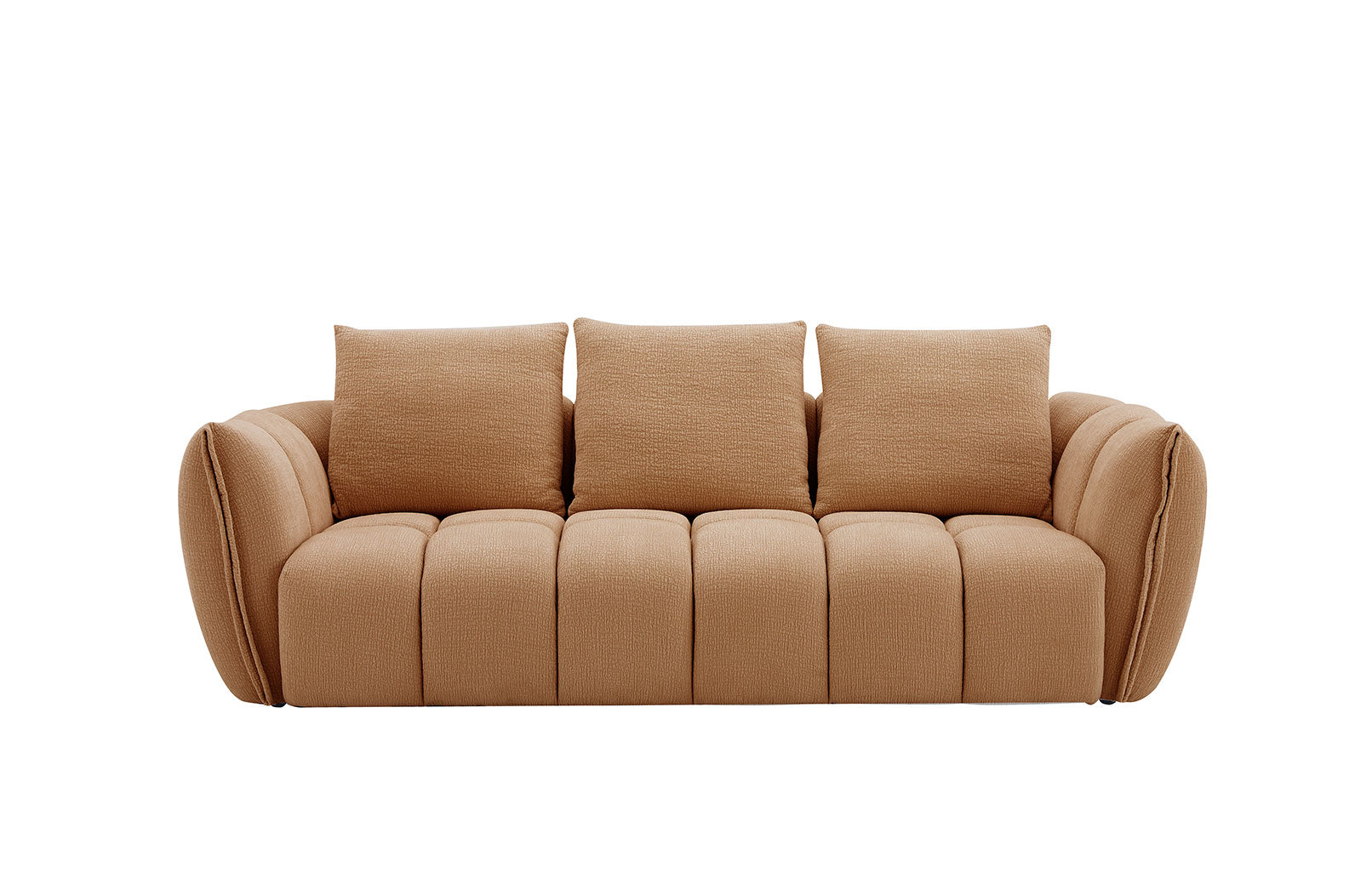 Lennox Fabric Loveseat in Mustard | J&M Furniture