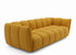 Lennox Fabric Sofa in Mustard | J&M Furniture