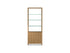 Linea Expandable Bookcase with Glass Shelves 5802 | BDI Furniture