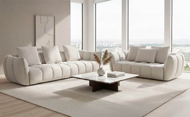 Superior 8007 Recliner in Semi Blue | Hjort Knudsen