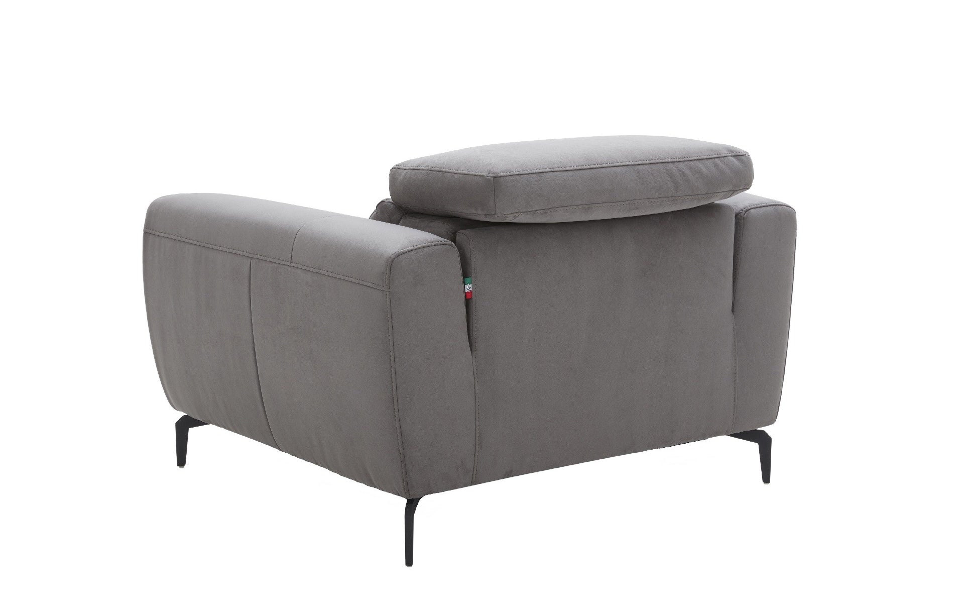 Lorenzo Motion Chair in Grey Fabric | J&M Furniture