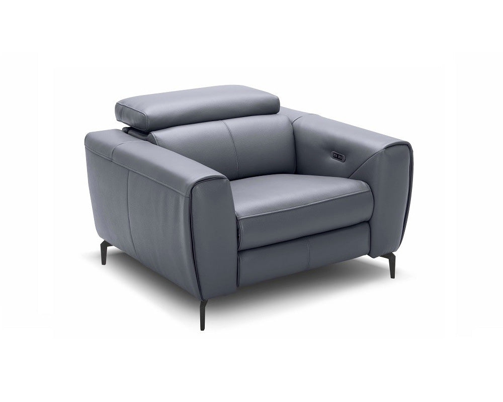 Lorenzo Motion Chair in Blue-Grey | J&M Furniture - Canal Furniture