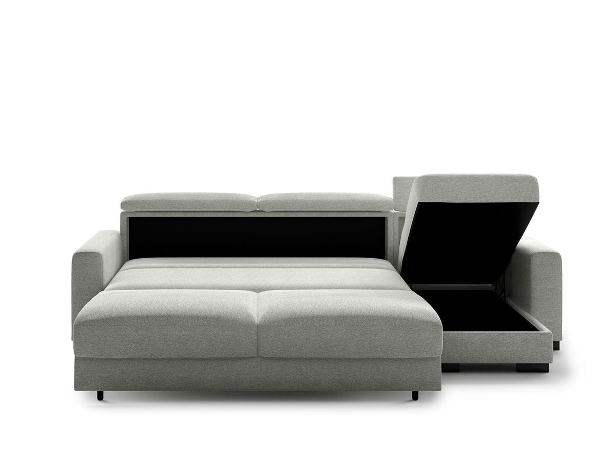 Luonto Couches & Sofa Elliot King Size Sleeper Sofa – Reversible Chaise with Storage