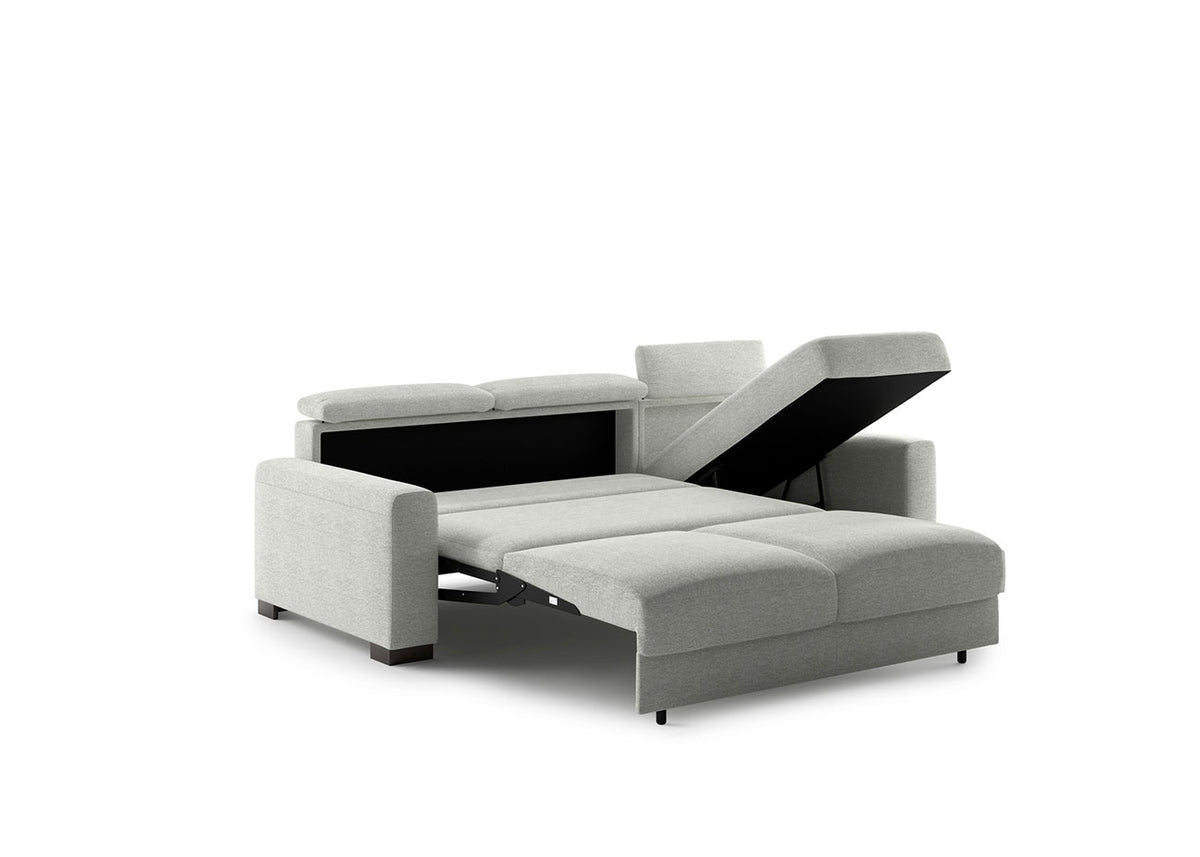 Luonto Couches & Sofa Elliot Queen Size Sleeper Sofa – Reversible Chaise with Storage