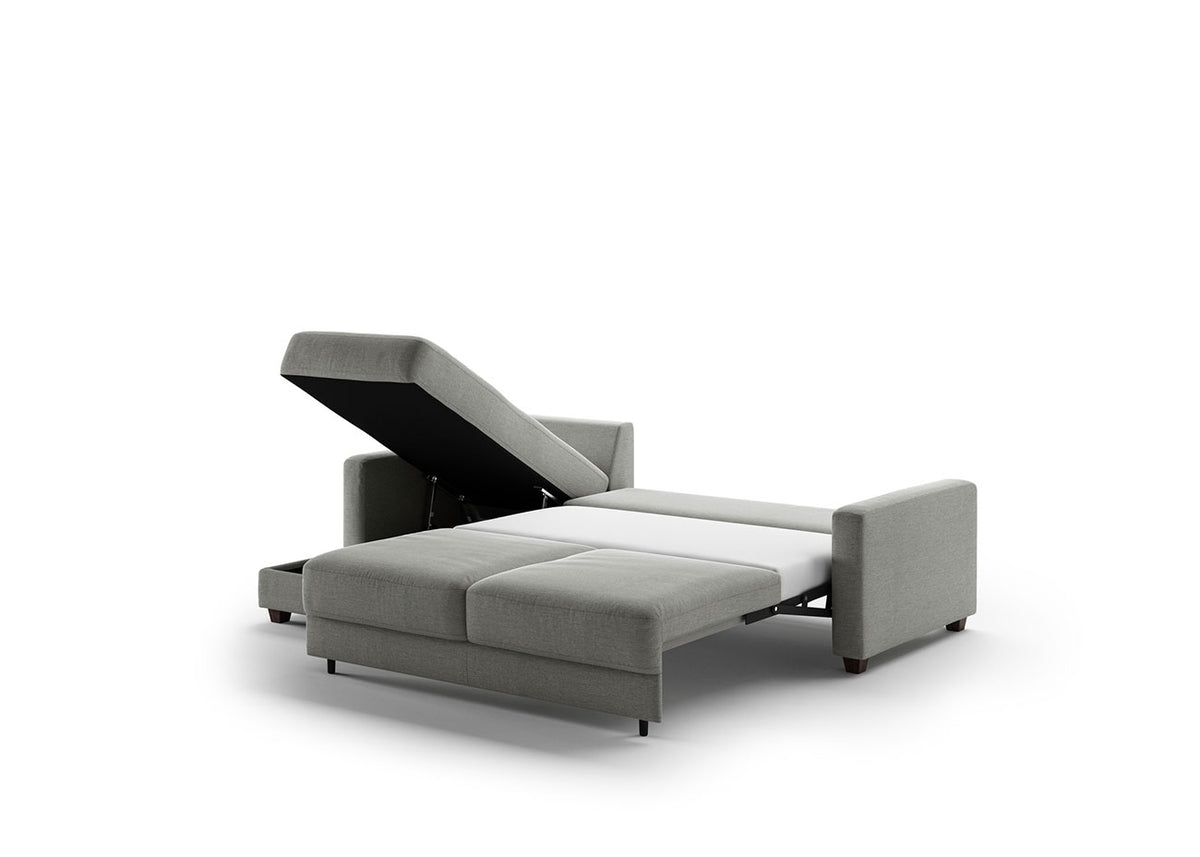 Luonto Couches & Sofa Hampton Queen Size Sleeper Sectional – Reversible Storage Chaise