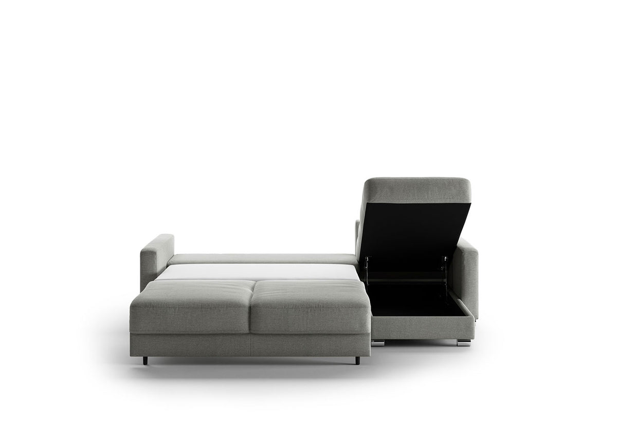 Luonto Couches & Sofa Hampton Queen Size Sleeper Sectional – Reversible Storage Chaise