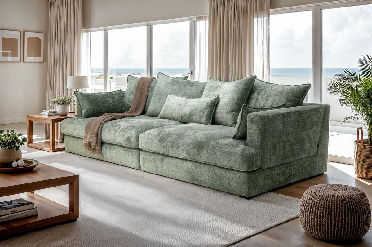 Luonto Couches & Sofa Vivian Sofa – Oversized Low-Profile Sofa