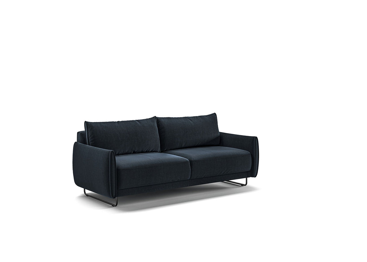 Luonto Loveseat Dolphin Full XL Sleeper Sofa – High-Leg Design with Storage