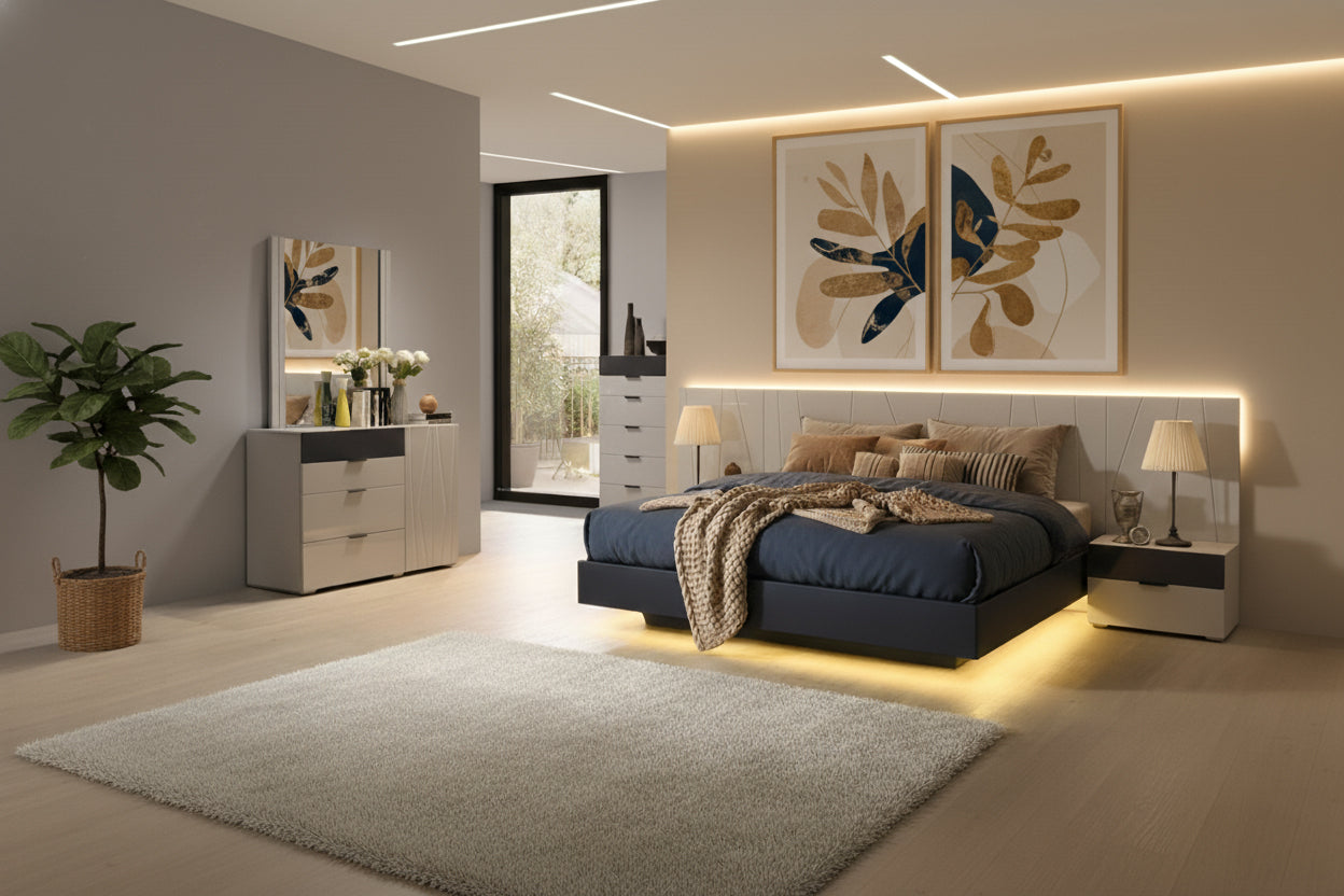 Marsala Premium Bed | J&M Furniture