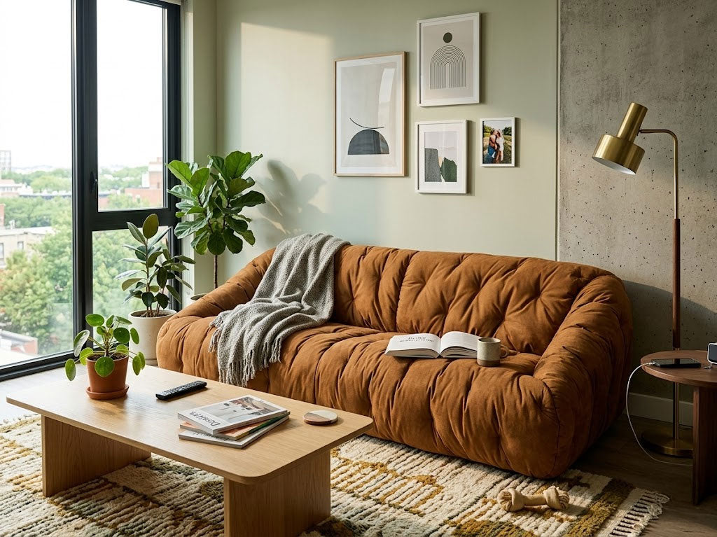 Max Divani Couches & Sofa Geo Fabric Sofa | Max Divani