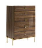 Mid Century 5 Drawer Chest