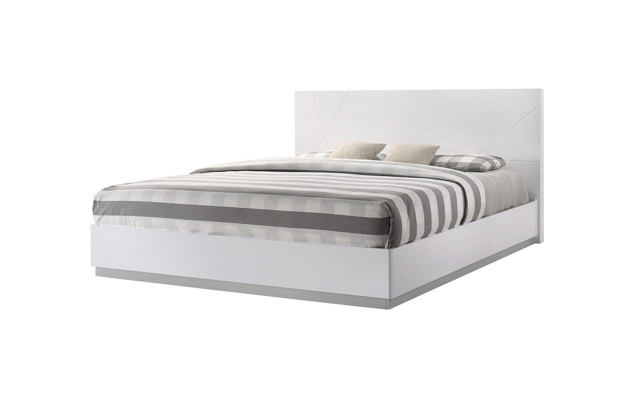 Naples Prime White Bed | J&M Furniture