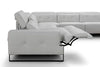 i772 Reclining Sectional Sofa in White | Incanto