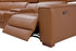 Salvador Motion Sectional in Pumpkin | J&M Furniture