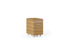Sequel 6107 Low Mobile Storage & File Cabinet | BDI Furniture