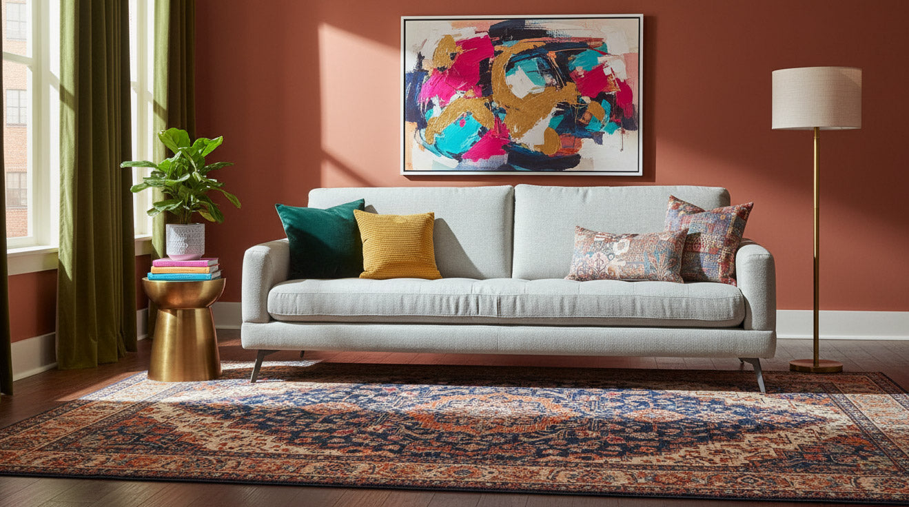 Sorrento Fabric Sofa | J&M Furniture