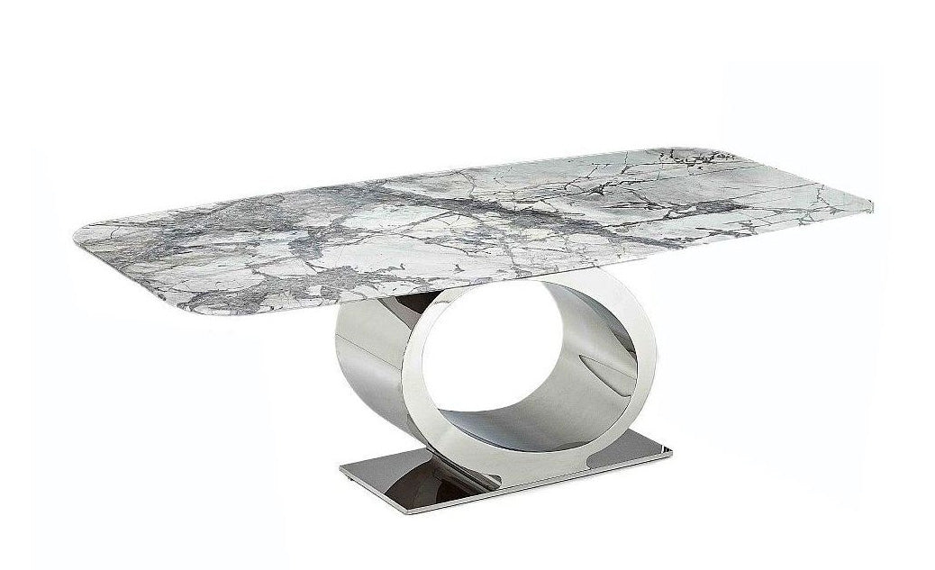 Stone International Dining Table Eye Slim Marble Table (6576/O)