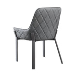 Venice Dining Chair in Dark Grey | J&M Furniture