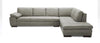 625 Italian Leather Sectional Grey | J&M Furniture