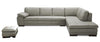 625 Italian Leather Sectional Grey | J&M Furniture
