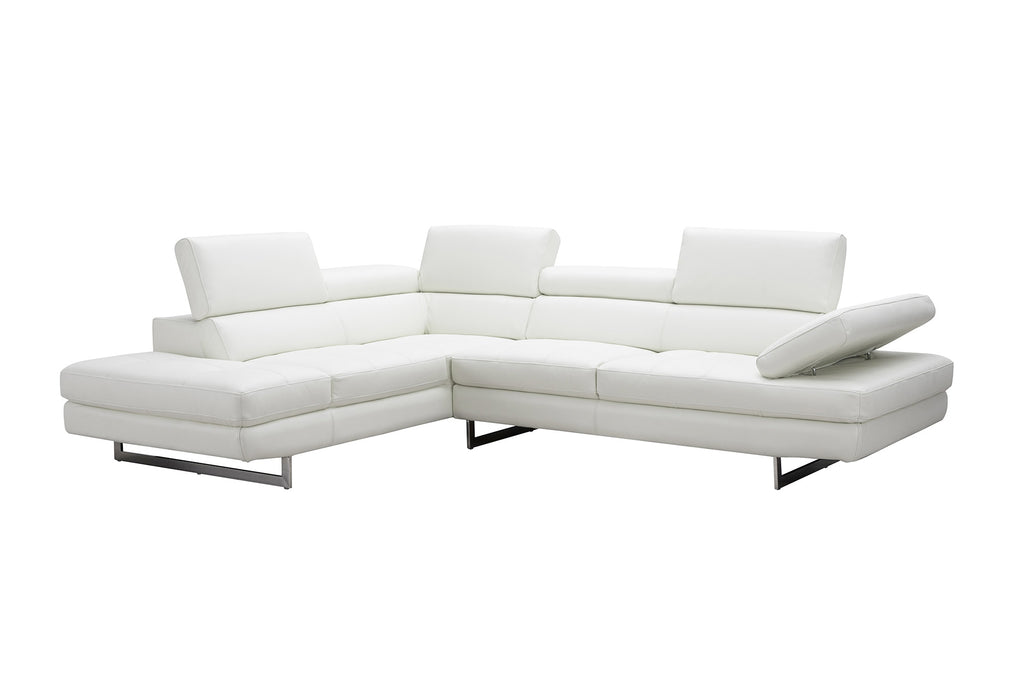 A761 Sectional in Snow White | J&M Furniture
