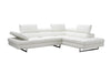 A761 Sectional in Snow White | J&M Furniture