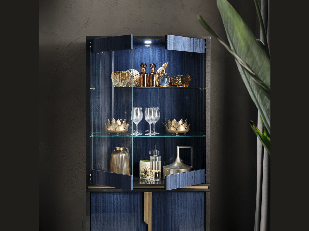 Alf Italia Curio Oceanum 2 Door Curio