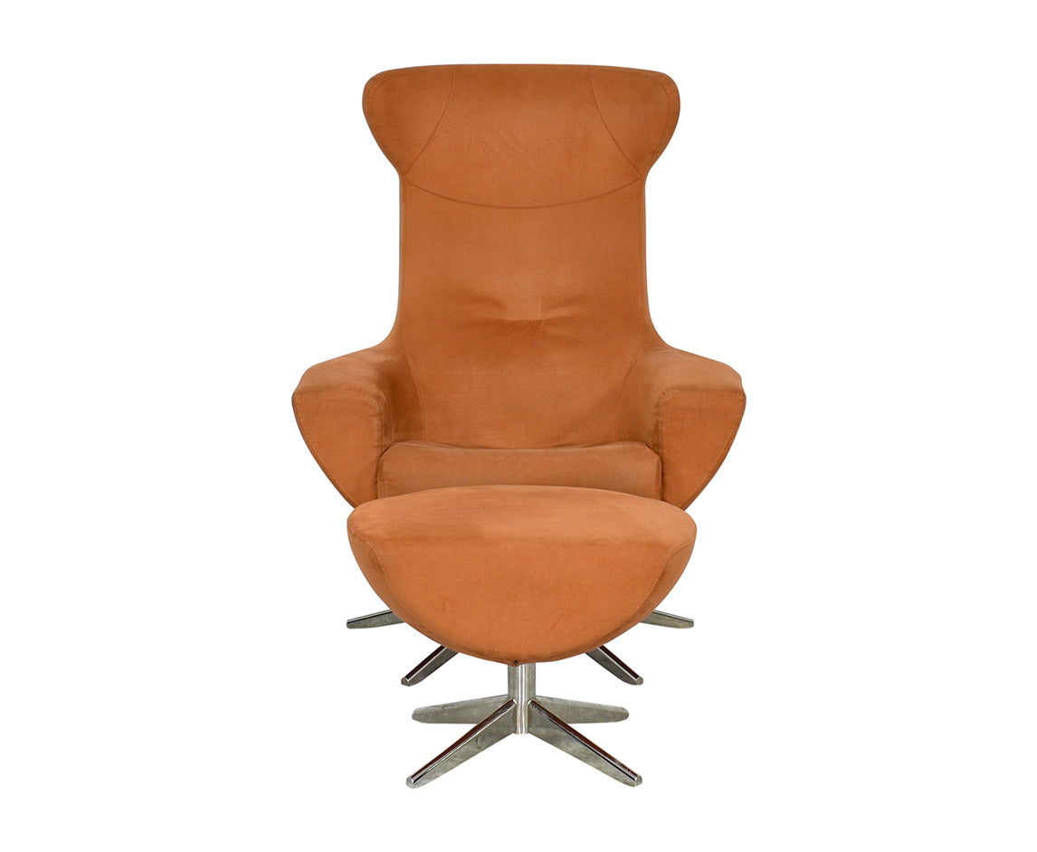 Baloo Recliner Chair in Light Terracotta | Fjords