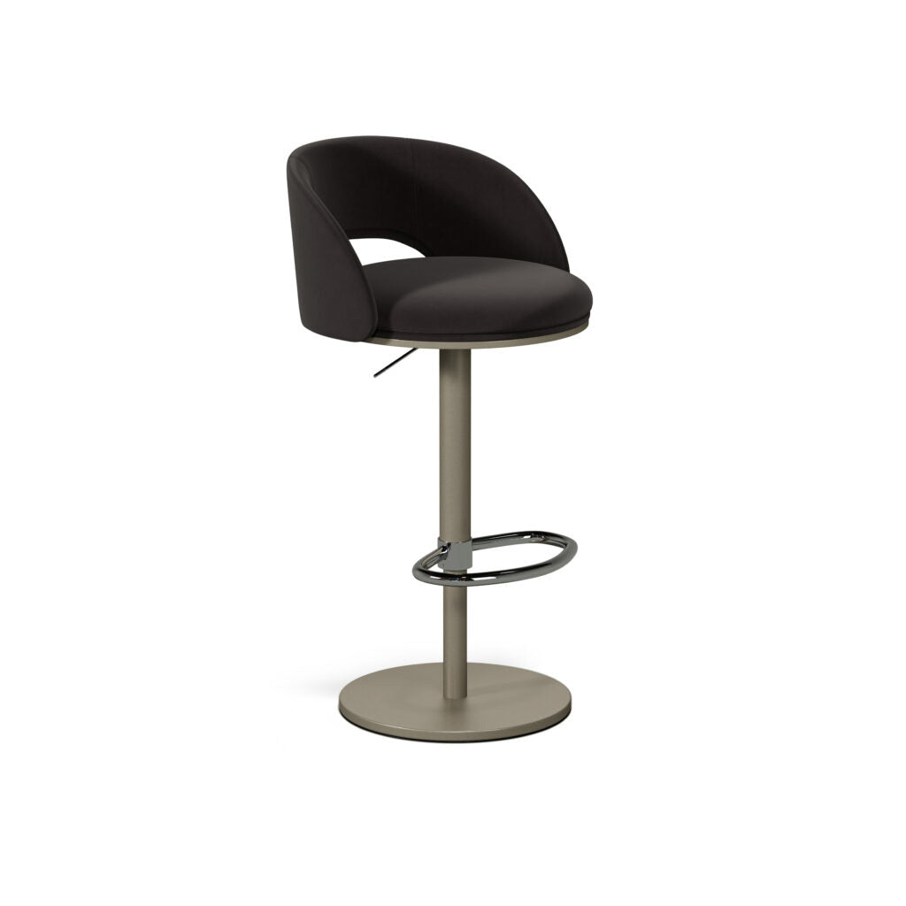 Elite Modern Barstool Dana Swivel Barstool 4070B-H | Elite Modern