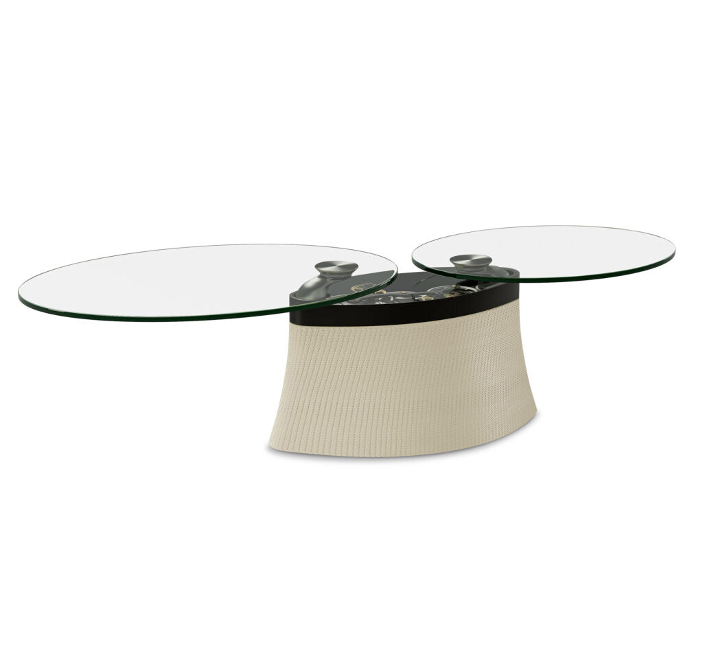 Elite Modern Coffee Table Ellipse Motion Cocktail Table 2074 | Elite Modern