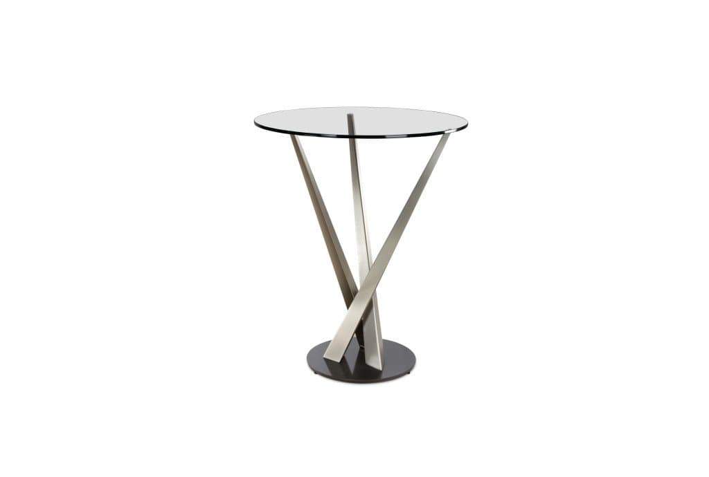 Elite Modern Kitchen & Dining Tables 394P Crystal Pub Table