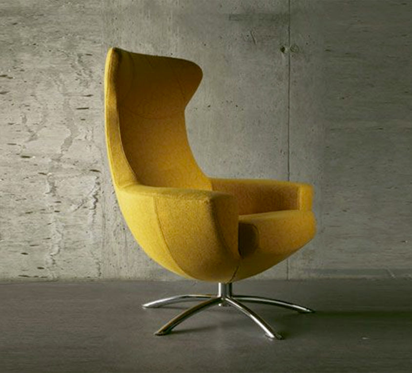 Fjords Chair Baloo Recliner Chair in Gold | Fjords